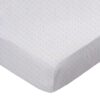 SheetWorld Fitted Youth Bed Sheet - 100% Cotton Jersey - Pink Pindot,