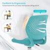 Kids Desk Chair, Adjustable Children Study Chair, Swivel Chair Armless