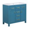 Solid Wood Bathroom Storage Cupboards