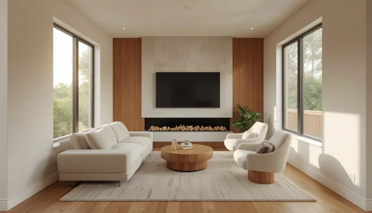 Small Living Room Layout with TV and Fireplace: Spatial Guide