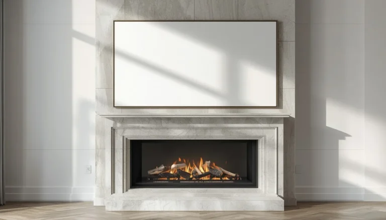 Best_wall_art_size_for_over_fireplace_mantel